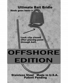 Ultimate Bait Bridle for Offshore Use - 4 Pack