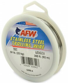Stainless Steel Soft Trolling Wire - 50lb - 300ft