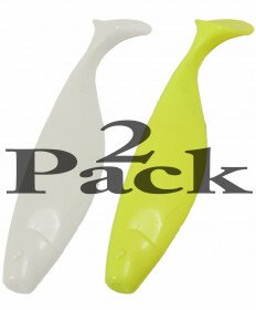 Blue Water Candy 9" Shad Replacement - 2 pack
